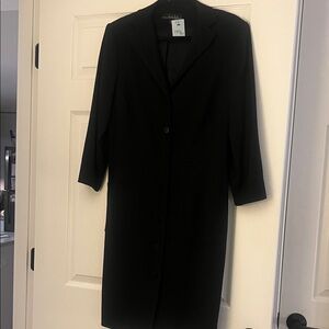 Nicole Miller Black Blazer Coat